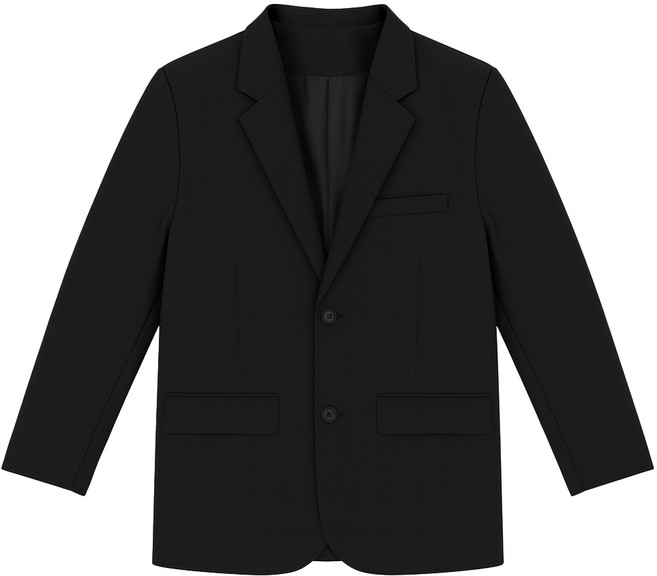 장례용 장례식장 조문 상가집 블랙 남성 빅사이즈 정장세트_RCS001TO2