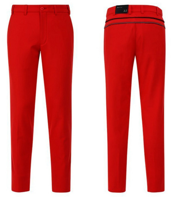 마스터베어 플레이어웜 P5 허리밴딩 남성 기모 골프바지 MBV071