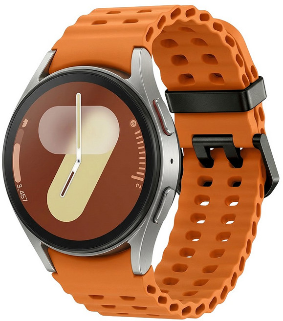 티엑스엘엑스 갤럭시워치 마린 밴드 스트랩, 1개, 오렌지