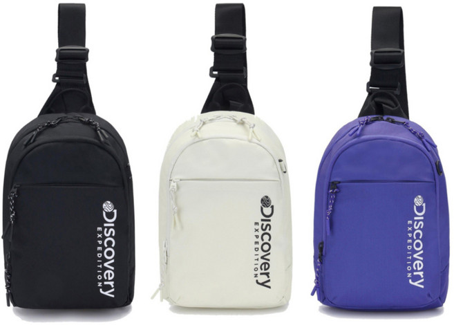 [백화점발송상품] DISCOVERY 디스커버리 미니슬링백, 아이보리(IVD)