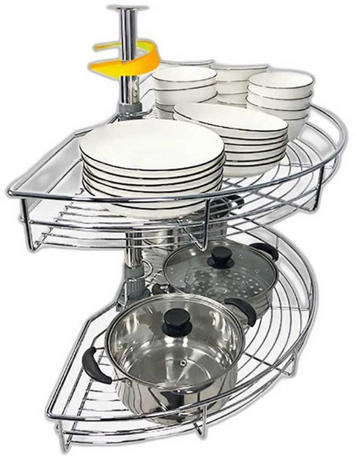 싱크대 회전 정리대 하부장 그릇 양념 소스 받침대