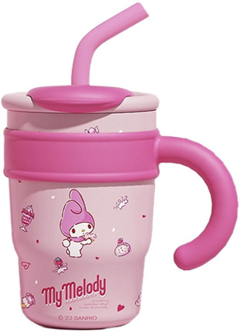 산리오 더블 드링크 보온 텀블러, 마이멜로디, 700ml, 1개