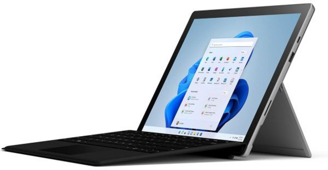 마이크로소프트 서피스 프로 7+ 12.3인치 코어 i5 2.4GHz 8GB RAM 128GB SSD 1S2-00001 (Etch) 키보드 타입 커버 포함
