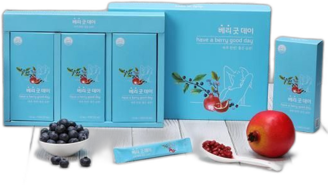 하루이야기 베리 굿데이 석류 블루베리 스틱 입, 12ml
