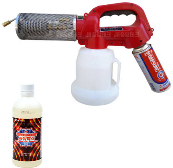 태흥방역기 소형 미니 연막소독기 TH-112 + 살충제 파워맥스 500ml, 1개