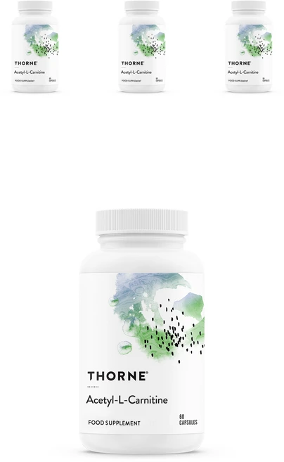 쏜리서치 아세틸-L-카르니틴 500mg 캡슐, 60정, 4개 - 쿠팡