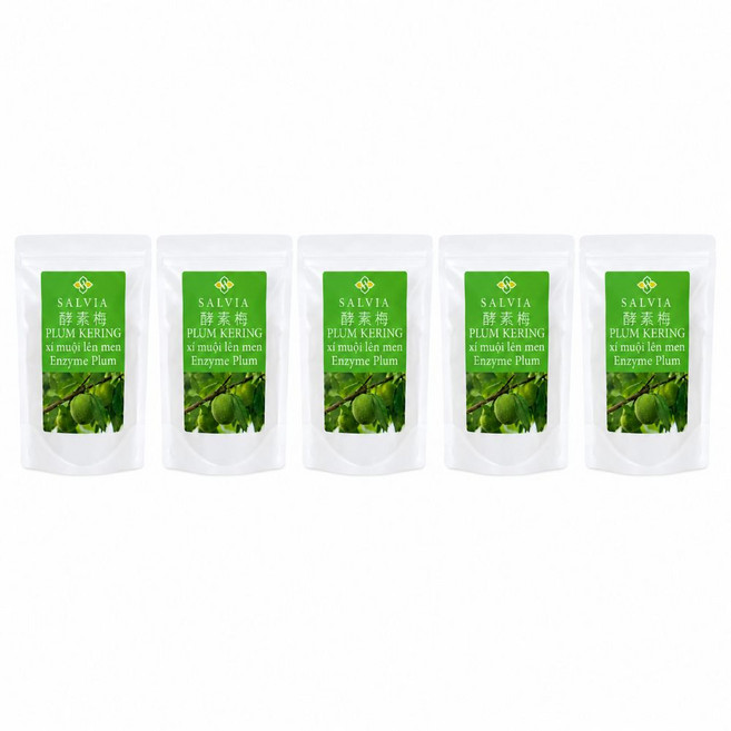 SALVIA 活性酵素梅, 125g, 5個