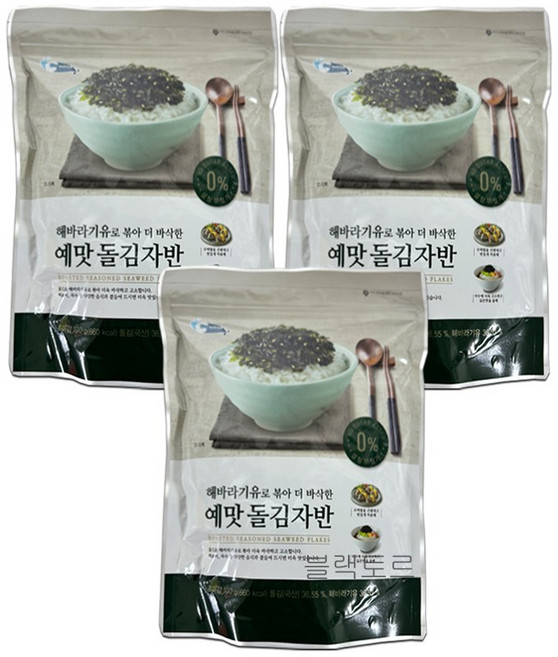 코스트코 예맛 돌김자반 무설탕 김자반 후리카케, 3개, 100g