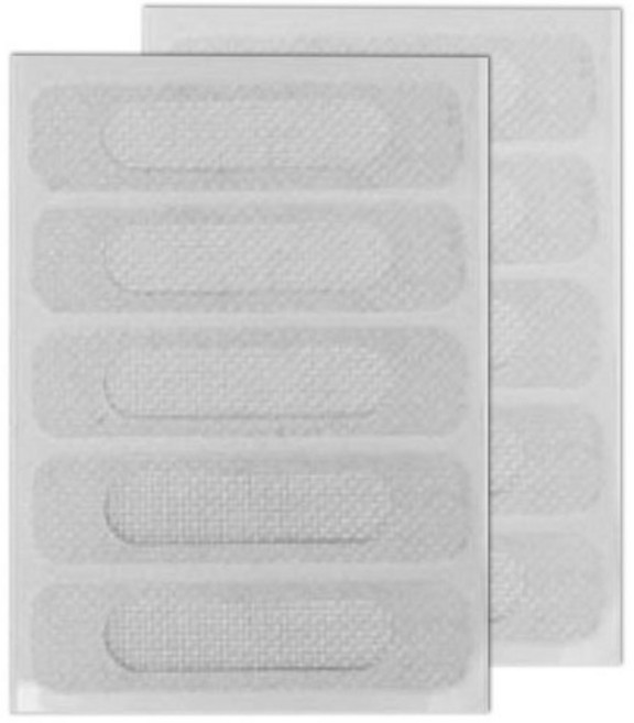 찬바람119 창문용 물구멍 미세방충망 화이트 5개입, 5세트