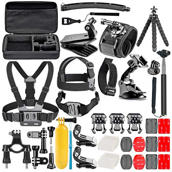 주닉스 액션캠 악세사리 키트 고프로 히어로 호환 카메라 악세서리 모음, 1개