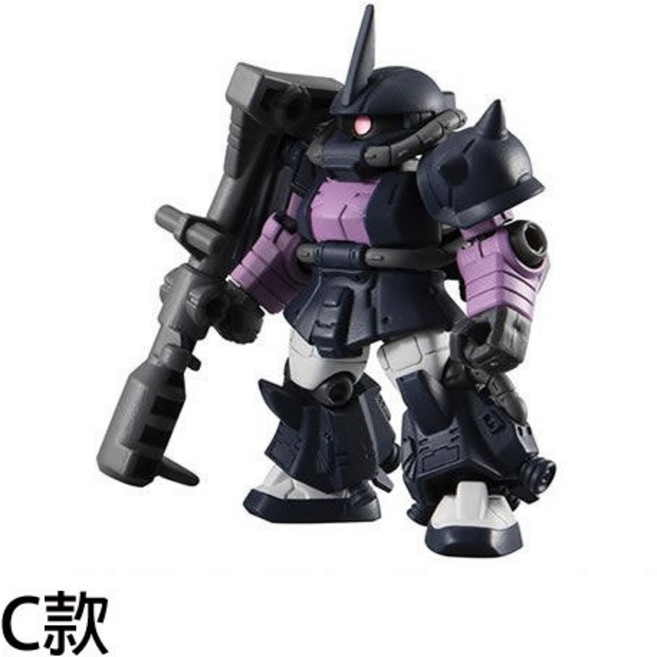 BANDAI 萬代 鋼彈ENSEMBLE 12 機動戰士鋼彈 公仔, 1個, C款/高機動型薩克II款(黃)