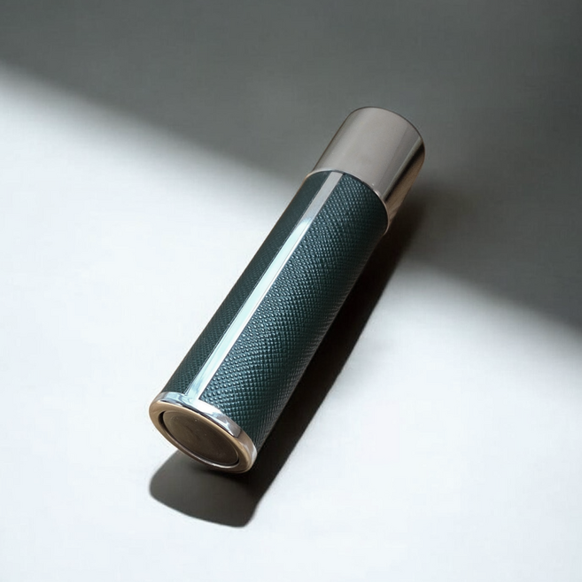 에드모엘 펌핑식 레더에디션 향수공병, 딥 그린, 1개