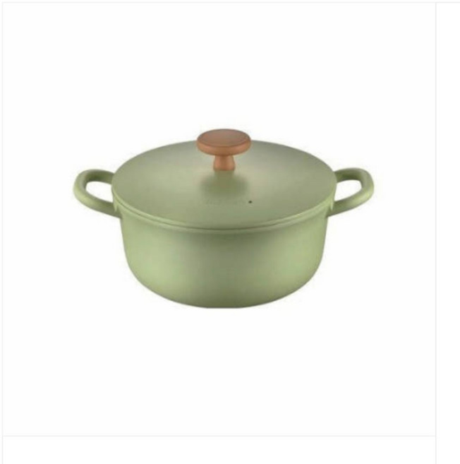 PN풍년 인덕션 블리스 라레트로 양수 냄비, 20cm, 그린, 1개