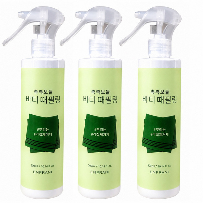 엔프라니 촉촉보들 바디 때필링 300ml x 3개