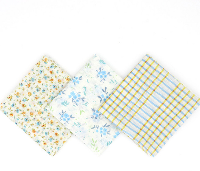 스타리프 국산 면 손수건 3장