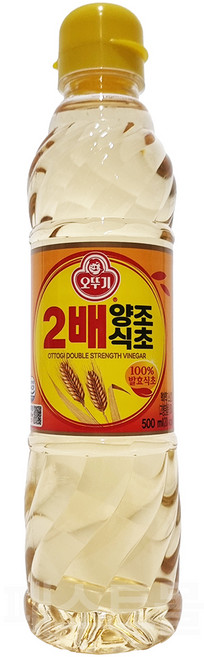 오뚜기 2배 양조식초, 500ml, 1개