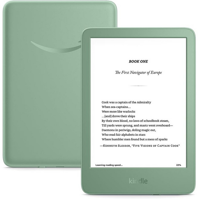 아마존 올 뉴 킨들 e북 리더기 2024 신버전, 16GB, 마차