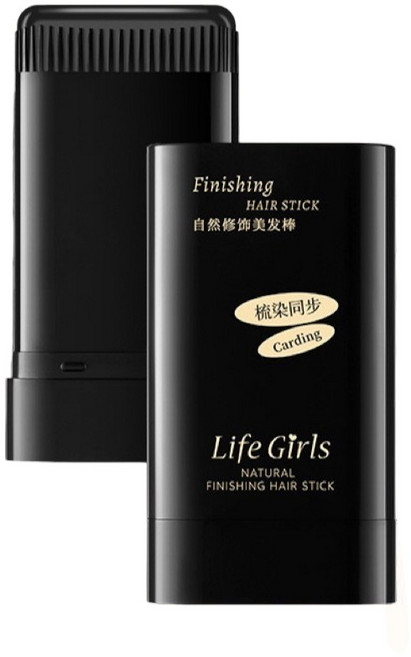 Life Girls 美髮棒 自帶梳齒物理遮蓋白髮 耐水耐汗均勻上色, 1個, 美髮棒【#01黑色】專櫃熱銷