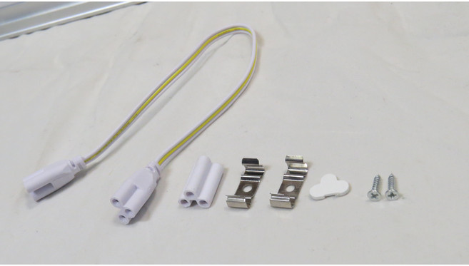 <德克照明? T5 1尺 5W LED一體式燈管(可選白光/黃光/自然光)), 1個, 30cm串接線,未稅