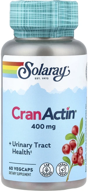 쏠라레이 CranActin 400mg 60 베지캡슐, 6개, 60정 - 쿠팡