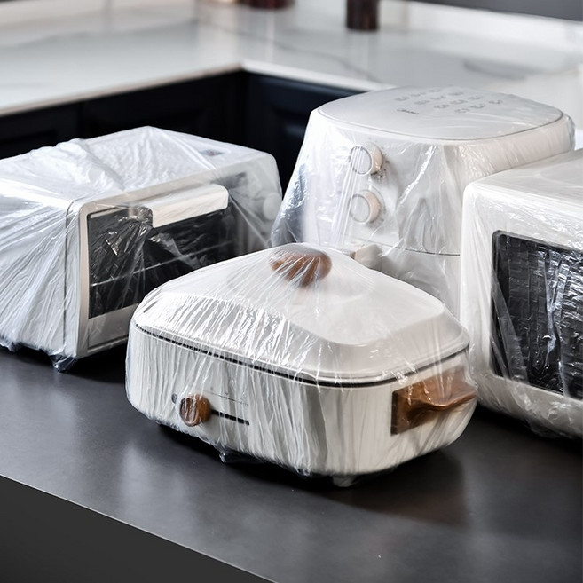 가전 생활용품 커버 투명 간편 비닐커버 10p, small(70cm)