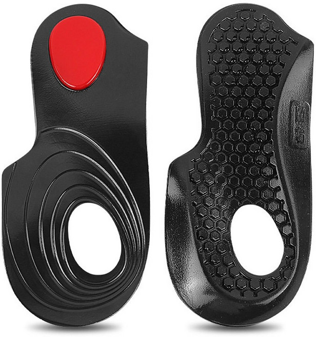 라이프엠디 오다리 교정 실리콘 깔창 O자형 다리 풋패드 기능성 아치 패드 팔자 걸음 보조 교정기 발편한 신발 인솔