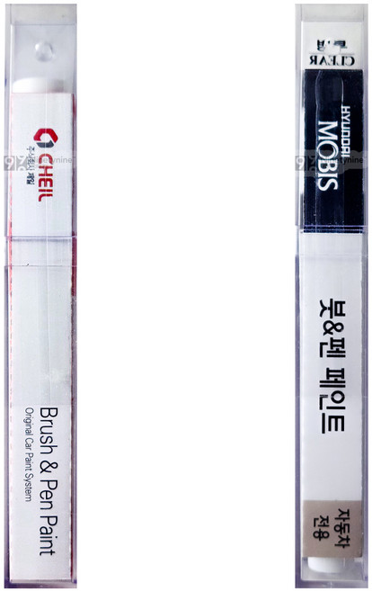 현대모비스 붓페인트 붓펜 현대 아반떼AD(2015.09~2020.04) RW5 아이스와인 카붓펜 도색 도장 흠집 제거 복원