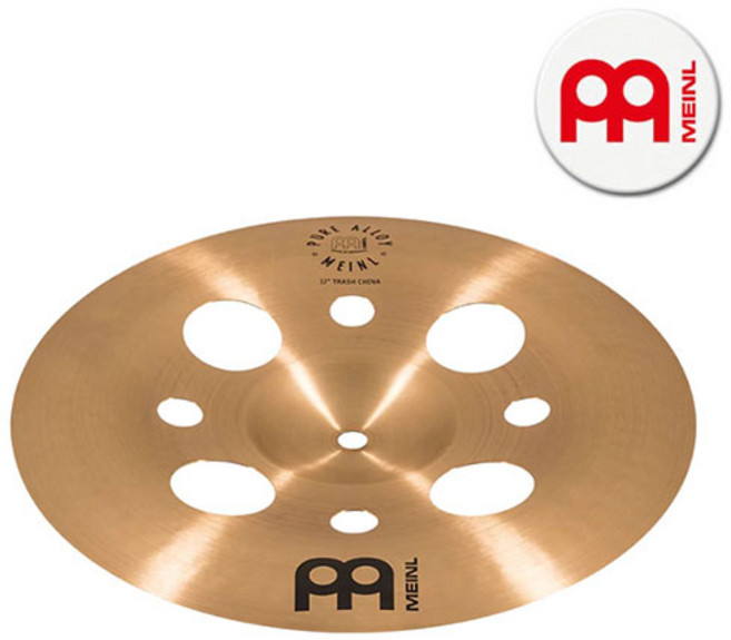 Meinl Pure Alloy 크래쉬 차이나 심벌 12인치 PA12TRCH, 1개