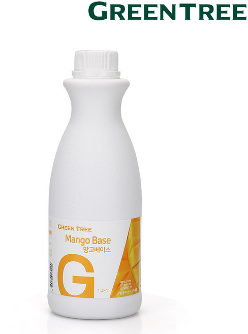 GreenTree 망고 에이드 베이스, 1개, 1.2kg