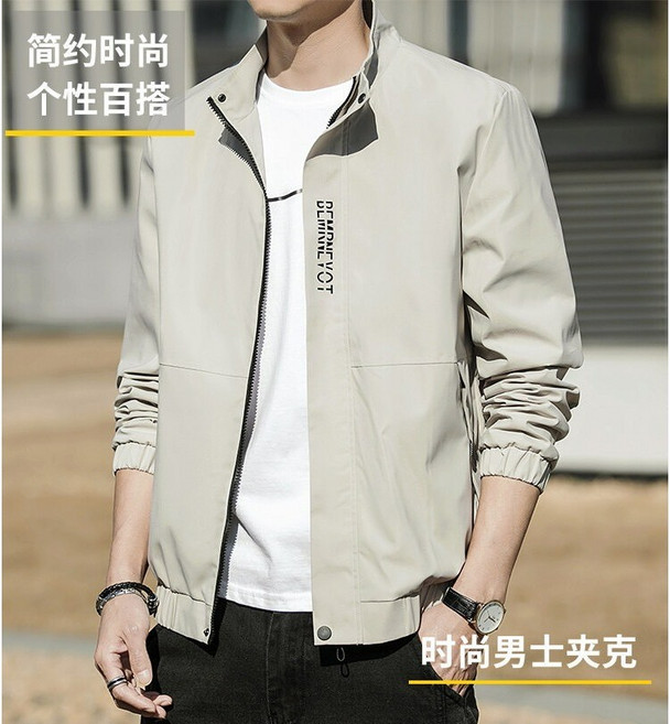 衣貳山 男士立領夾克外套