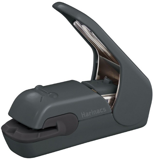 KOKUYO 無針訂書機 SLN-MPH105 美壓版5枚, 霧黑, 1個