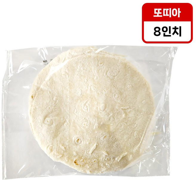 세미원 밀또띠아 8인치 냉동, 12개, 31g