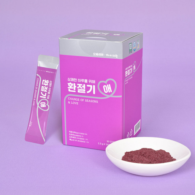 상쾌한 하루를 위해 환절기애 2.5g x 30포, 환절기애30포, 1개, 75g