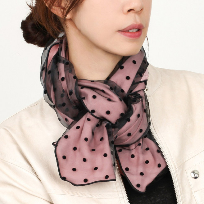 프레즈 여성 봄 스카프