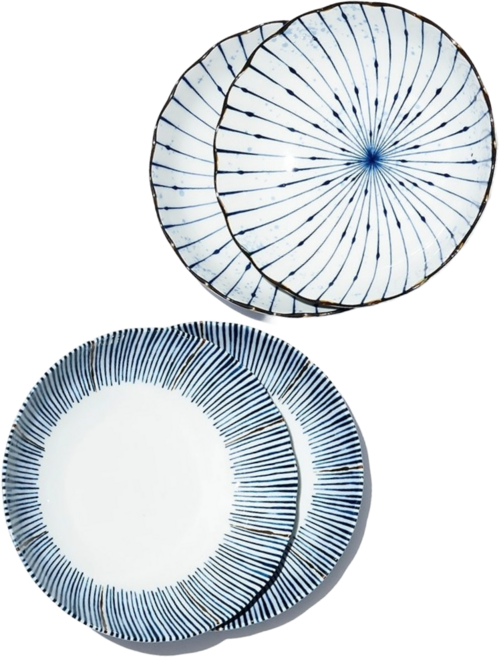 아틱앤베이스 파스타볼 4P 세트 - 핀블루2+청2, 1개