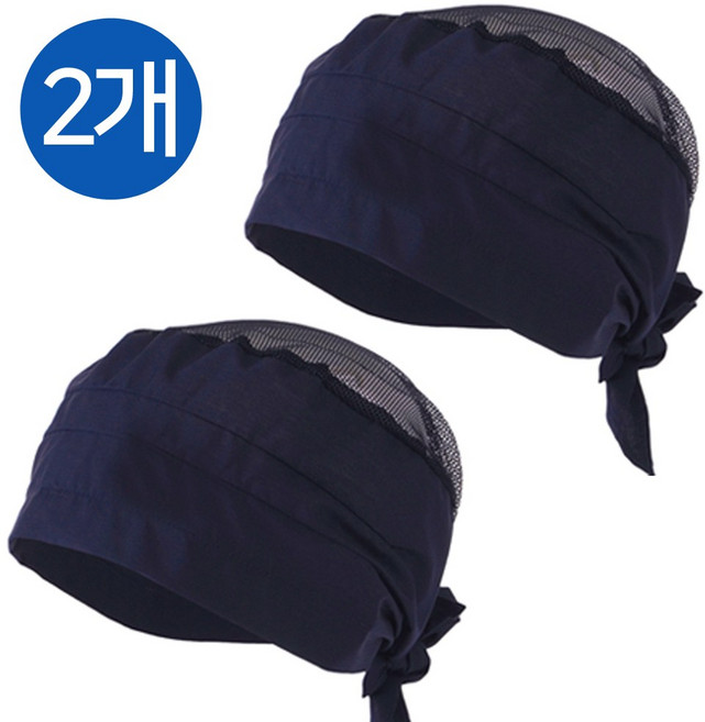 메쉬두건 묶음형 세트 판매 / 망사형 두건 위생모자 주방캡 조리모자 여름 반망사 통풍형 CAP