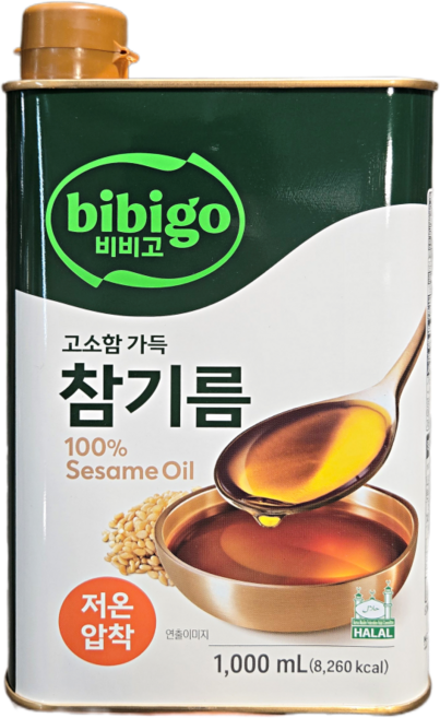 비비고 참기름, 1개, 1L