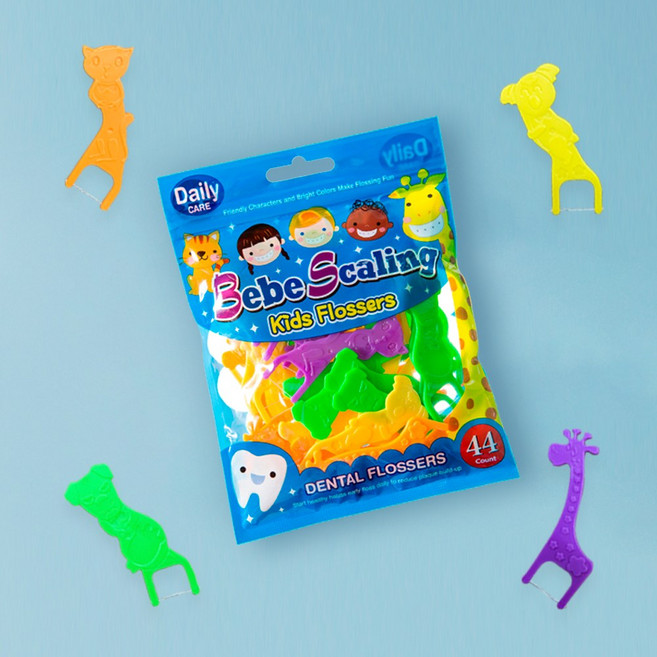 베베스케일링 400D 얇은 유아치실 간편한 44개입, 1개, 1.5mm