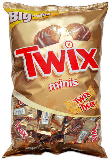 초콜릿 트윅스 미니스 1400g 1개, 1.4kg