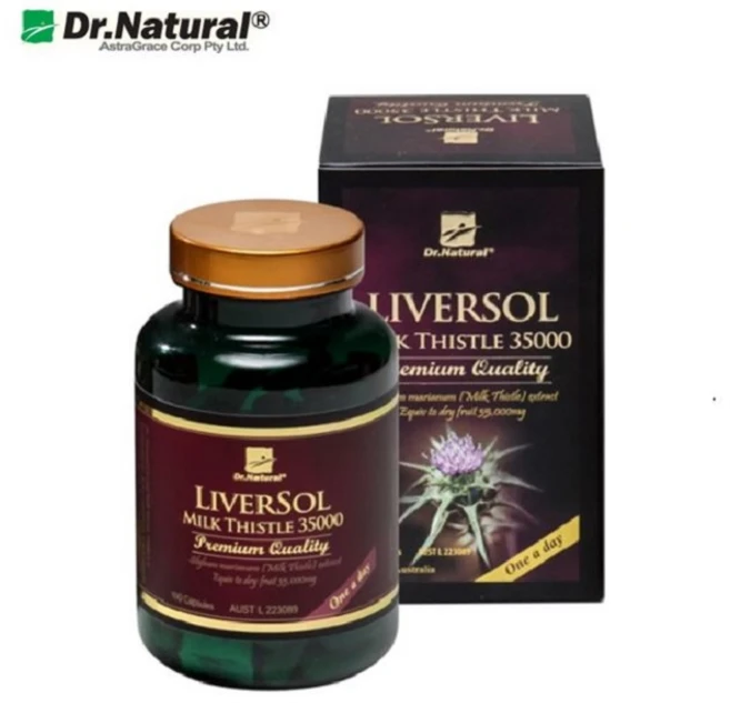 닥터네츄럴 밀크씨슬 리버솔 35000mg 100캡슐, 1개, 100정 - 쿠팡