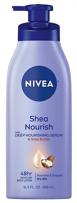 니베아 시어 버터 너리시 바디 로션 500ml, 1개