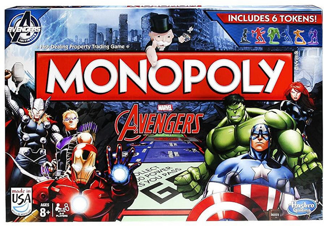 모노폴리 어벤져스 게임, 1개