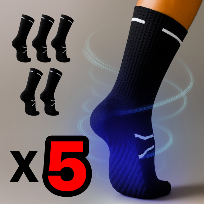 코지덴 족저근막염 양말 폭신한 쿠션 양말 세트 발바닥 통증 완화 발바닥 도톰한 양말 스포츠 양말 데일리 양말