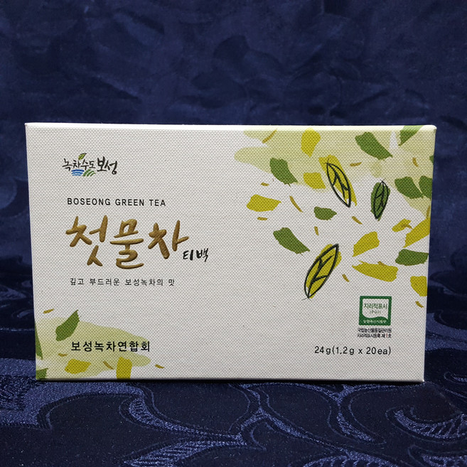 영천다원 첫물차 티백 1.2g, 1개, 20개입