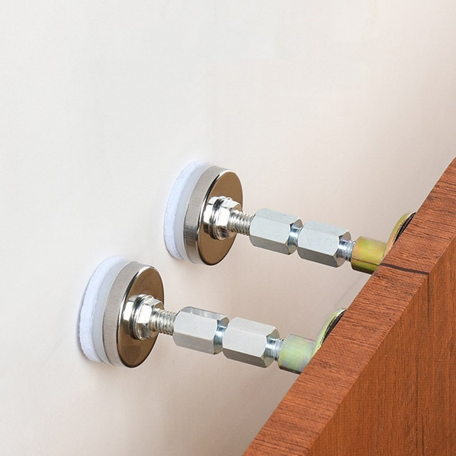 2개/4개/6개/8개 침대 머리 조절 고정 충돌 흔들림 방지 가구 충격, 2p, 대형