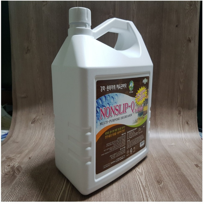 논슬립큐 (골드) 4리터/거실마루/소형체육관/미끄럼방지용/미끄럼방지제/쉬운 시공/코팅제/논슬립, 1개
