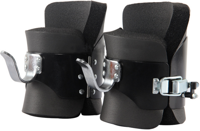 철봉 거꾸로 매달리기 실내 거꾸리 발걸이 발목 도립기, 02.블랙그레이 + 밸트2m