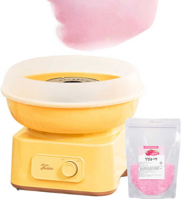 퍼플래빗 솜사탕 기계, 딸기맛 패키지, 1개