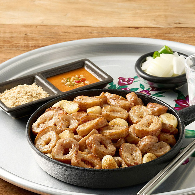 [팔도맛쟁이] 하남돼지집 참나무 훈제막창 (소스포함), 6개, 300g