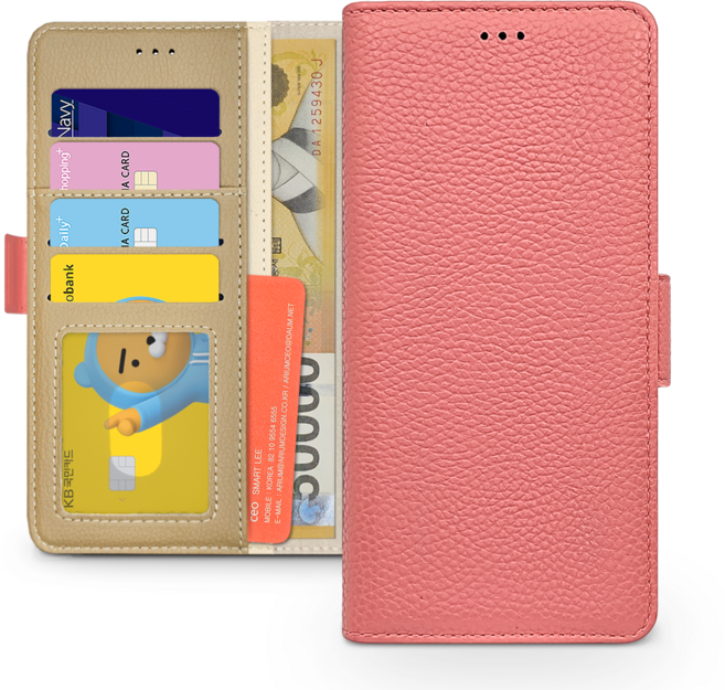 아리움 베르사 카드 지갑 다이어리 케이스